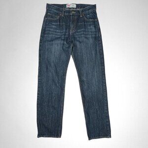 Men's LEVI'S 514 Straight Leg Dark Wash Jeans 30 x‎ 30